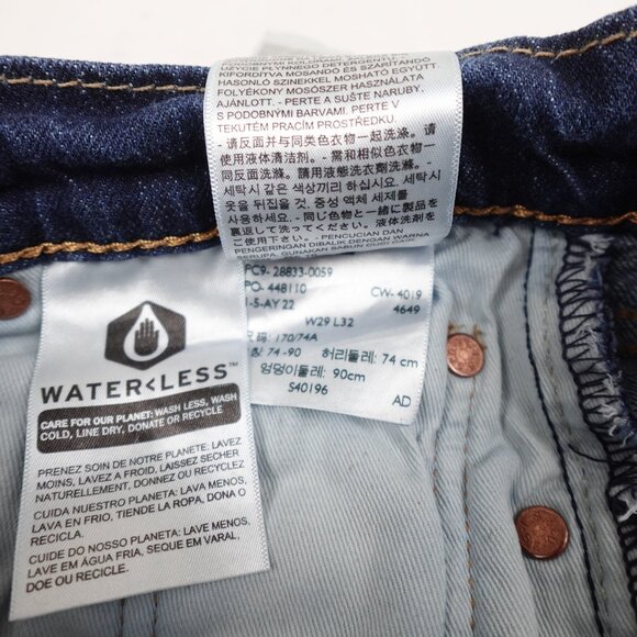 Levi's Premium 512 Slim Taper Flex Jeans Men's 28x30 Stretch Denim - Picture 7 of 13